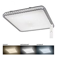 Светильник светодиодный (Люстра) Feron AL5302 LED 220В 60Вт 3000K-6500K IP20 ПДУ 500х500мм картинка 